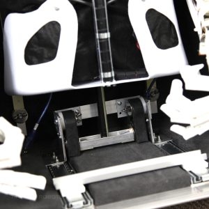 Suspension system in flightcase